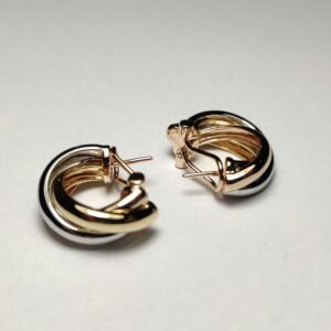 Tri-Tone Dome Ring